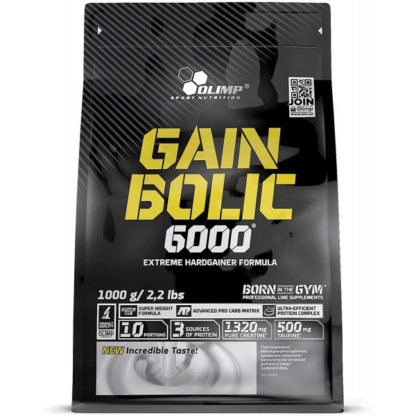 Гейнер , Gain bolic 6000 - 1 kg , Olimp Sport Nutrition (Польша) 