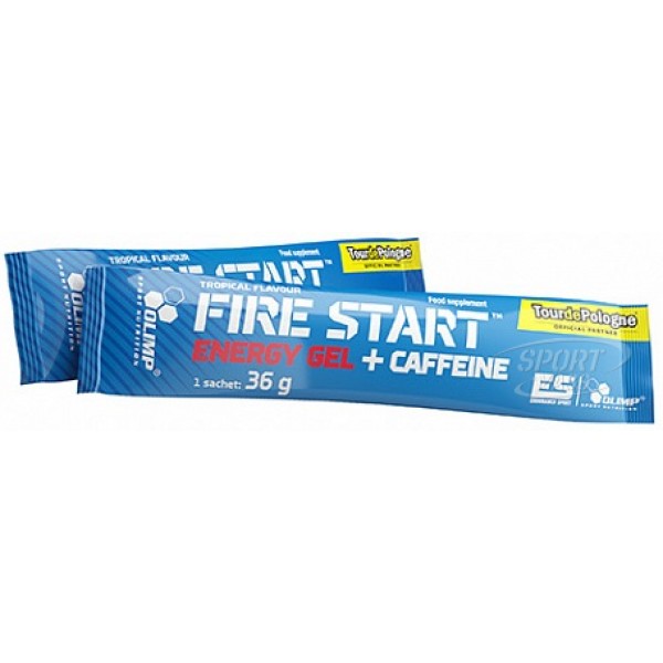 Энергетик  , Fire Start Energy Gel+Caffeine - 36 ml , Olimp Sport Nutrition (Польша) 