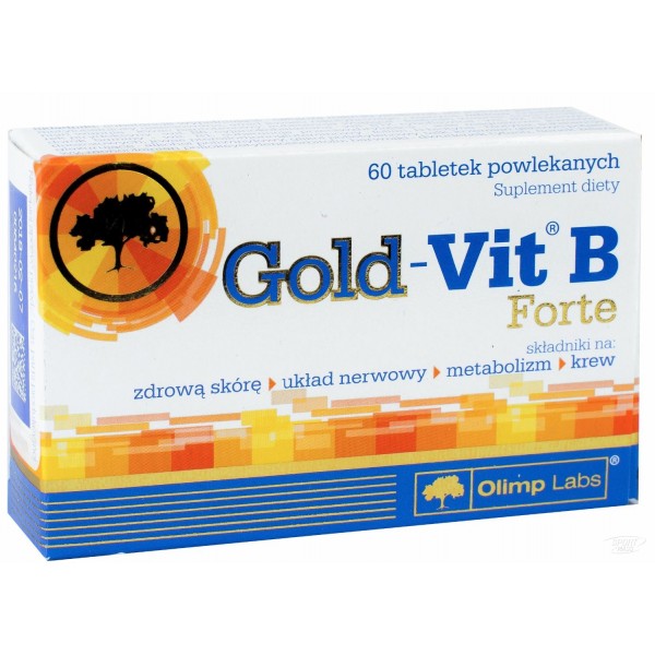 Витамин В-комплекс  , Gold Vit B Forte  - 60 tab , Olimp Sport Nutrition (Польша) 