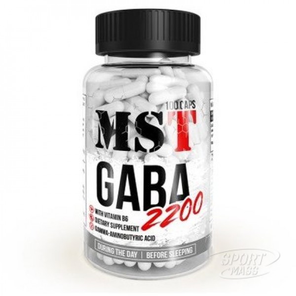 Гамма-аминомасляная кислота ГАБА , Gaba - 100 caps , MST (Германия) 