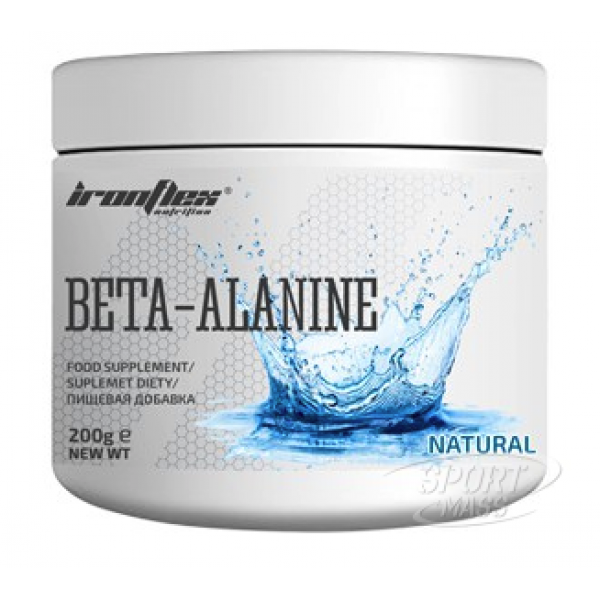 Бета-Аланин  , Beta-Alanine - 200 g , IronFlex (Польша) 