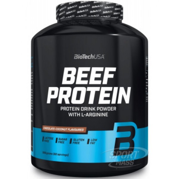 Протеин говяжий , Beef Protein - 1,8 kg , BioTech (USA) (США ) 