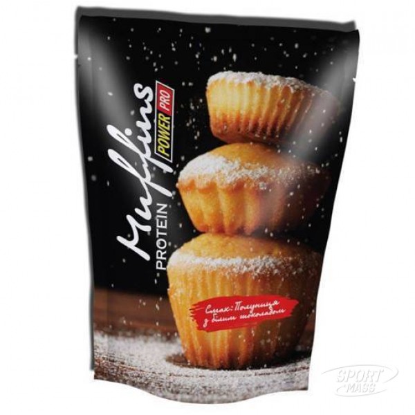 Смесь для выпечки мафинов , Maffins Protein - 600 g , Power Pro (Украина) 