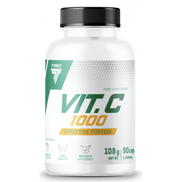 Витамины и минералы, Vit.C 1000 Ultra Bioflav - 100  caps, Trec Nutrition 