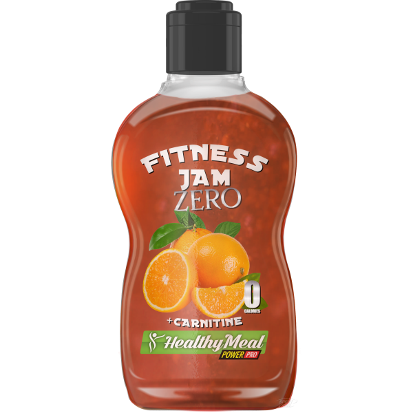 Джем с карнитином , Фітнес джем, соковитий апельсин - 200 ml , Power Pro (Украина) 