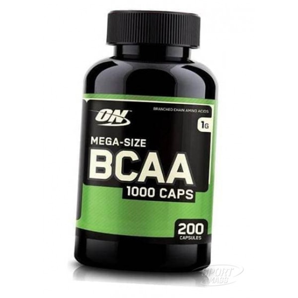 Аминокислоты BCAA, BCAA 1000 - 400  caps, Optimum Nutrition 