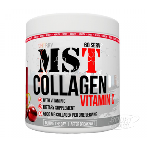 Коллаген + витамин С , Collagen - 390 g , MST (Германия) 