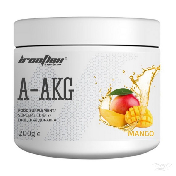 Аминокислоты, A-AKG - 200  g, IronFlex 