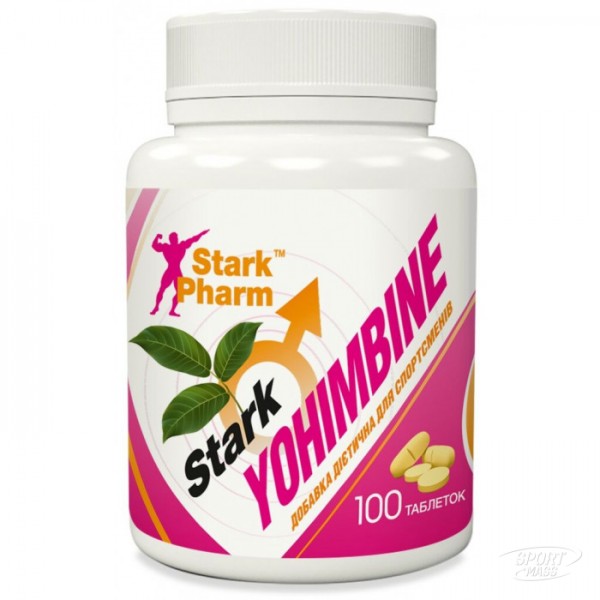 Жиросжигатель , Yohimbine 10 мг (йохимбин) - 5 tab , Stark Pharm (Украина) 