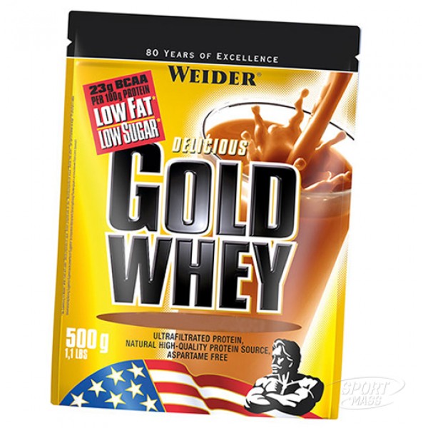 Протеин , Gold Whey 500 g , Weider США 