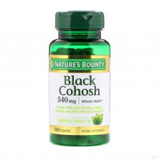 Черный стеблелист , Black Cohosh 540мг - 100 caps , Natures Bounty (США ) 