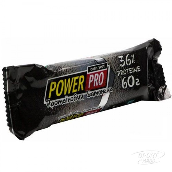 Батончик Брют 36%  - 60 g , Power Pro (Украина) 