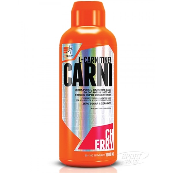 Жиросжигатель , Carni 120000mg Liquid - 1 000 ml , Extrifit (Чехия) 