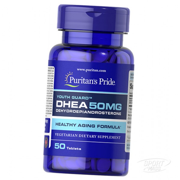 ДГЭА, Дегидроэпиандростерон , DHEA 50mg - 100 tab , Puritans Pride , CША 