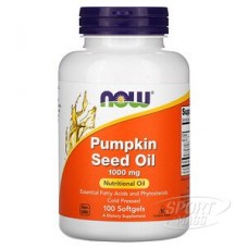 Масло тыквенных семечек , Pumpkin Seed Oil 1000 - 100 гел капс , NOW Foods (CША) 