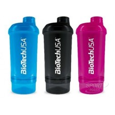Шейкер Wave+ Compact 500ml (+150ml)- 650 ml , BioTech (USA)  (США) 