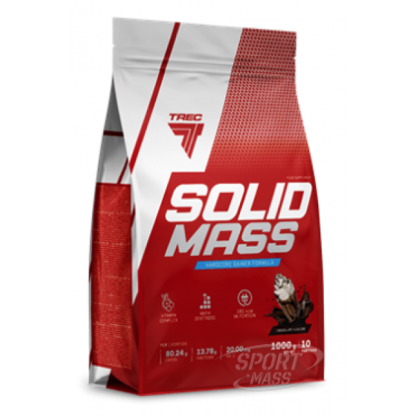 Гейнеры , Solid Mass - 1 kg , Trec Nutrition (Польша) 