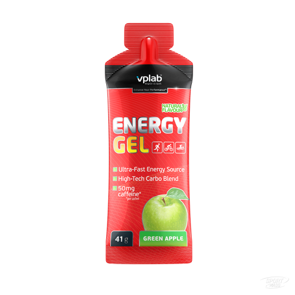 Предтренировочный комплекс , Energy Gel+Caffeine - 41 g , VP laboratory (Великобритания) 