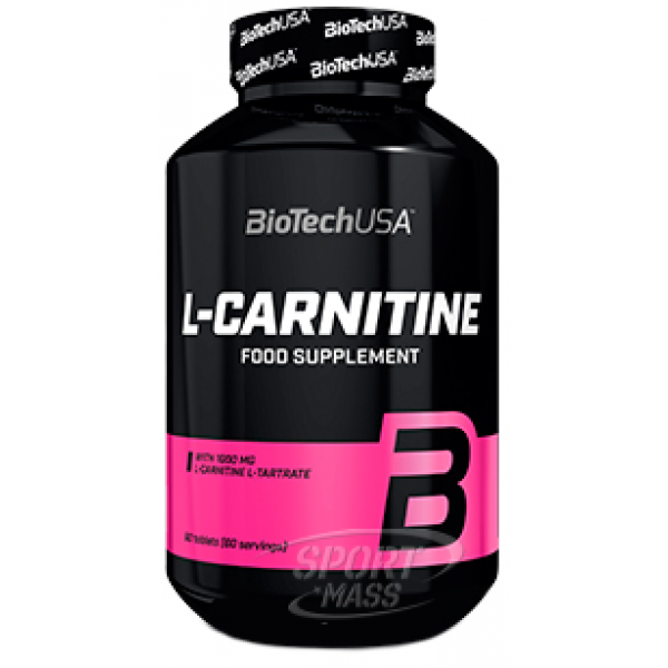 Жиросжигатель , L-CARNITINE 1000 mg - 30 tab , BioTech (USA) (CША) 