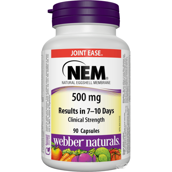 Хондропротекторный комплекс , NEM 500mg - 30 tab , Webber Naturals (Канада) 