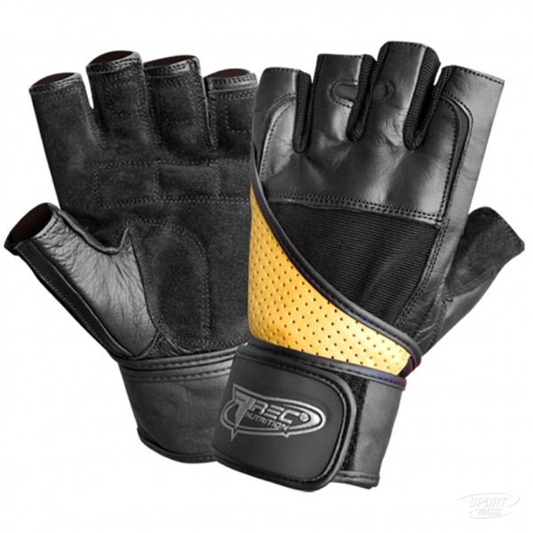Перчатки #03 Gloves strong-  Цвет Чёрный, Trec Nutrition  (Польша) 