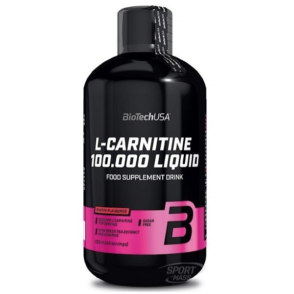 Л-Карнитин , L-carnitine 100.000 - 500 ml , BioTech (USA) (CША) 
