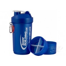 Шейкер SmartShake 600 ml + 2 отсека - 600 ml Bodybuilding 