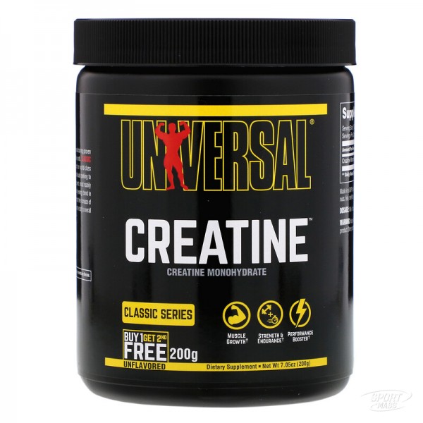 Креатин , Creatine Powder - 200 g , Universal Nutrition (CША) 