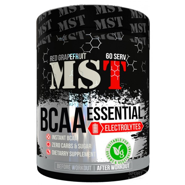 Аминокислоты BCAA , BCAA ESSENTIAL - 480 g , MST (Германия) 