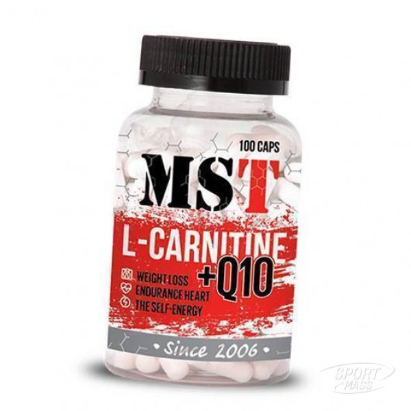 Жиросжигатель , L-carnitine+Q10 - 90 caps , MST (Германия) 