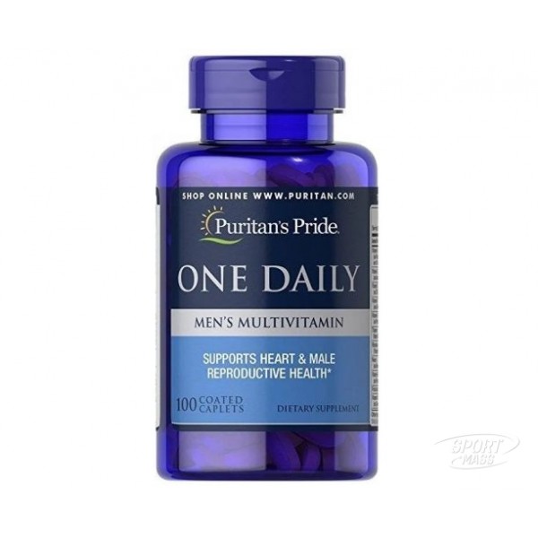 Мужские витамины  , One Daily Men\'s Multivitamin - 100 caps , Puritans Pride , CША 