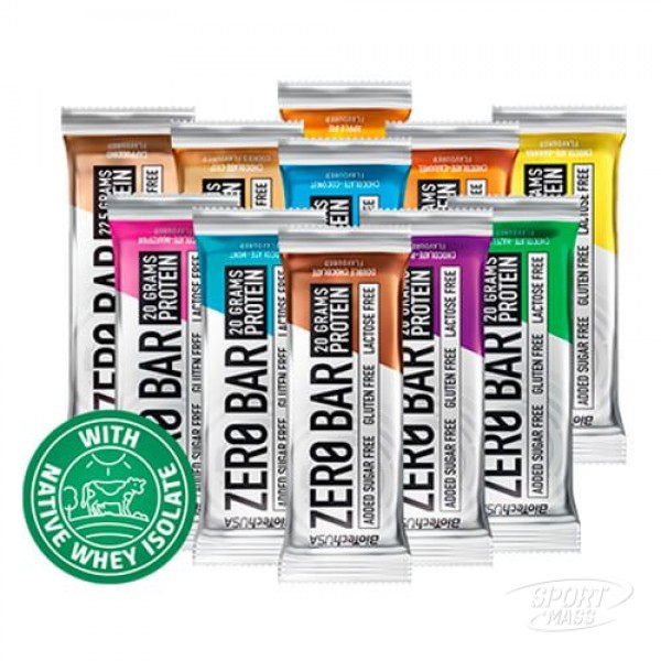 Спортивный батончик , ZERO Bar - 50 g , BioTech (США ) 