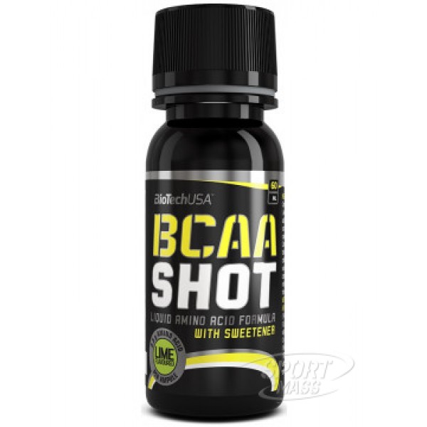 Аминокислоты BCAA , BCAA Shot - 60 ml , BioTech (USA) (CША) 