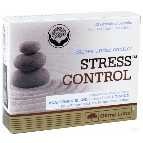 Витамины от стресса , Stress control - 30 caps , Olimp Sport Nutrition (Польша) 