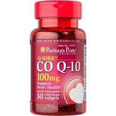Коэнзим Q10 , Q-SORBT CO Q-10 (100 mg) - 30 caps , Puritans Pride , CША Коэнзим Q10 , Q-SORBT CO Q-10 (100 mg) - 30 caps , Puritans Pride , CША