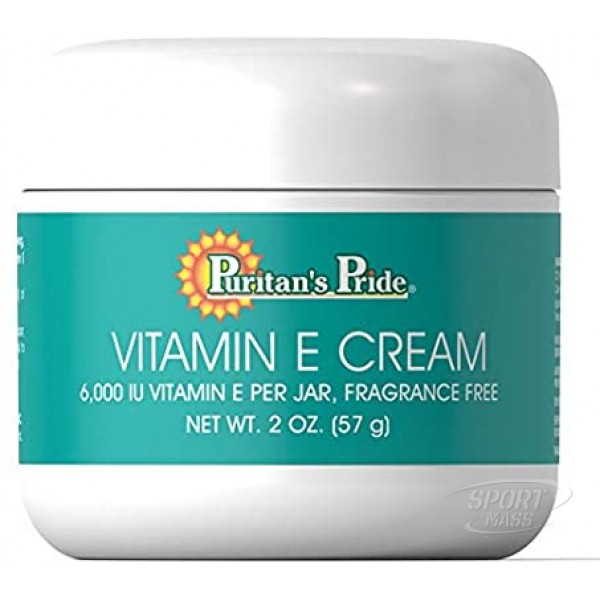 Крем с витамином Е , Vitamin E Cream 6000 IU - 57 g , Puritans Pride (США ) 