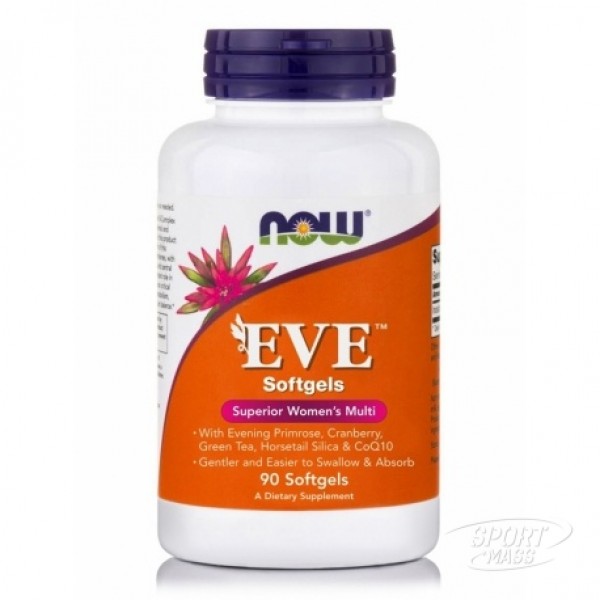 Мультивитамин для женщин , Eve Multi - 90 caps , NOW Foods (США ) 