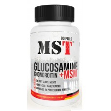 Хондропротекторный комплекс , Glucosamine Chondroitin + MSM + hyaluronic acid - 90 caps , MST (Германия) Хондропротекторный комплекс , Glucosamine Chondroitin + MSM + hyaluronic acid - 90 caps , MST (Германия)