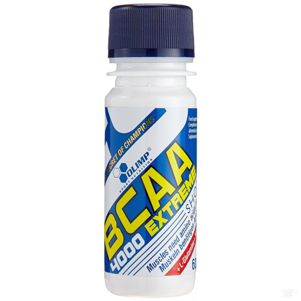 Аминокислоты BCAA, BCAA 4000 Extreme Shot - 60  ml, Olimp Sport Nutrition 