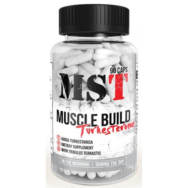 Повышение тестостерона, Muscle Build - 90  caps, MST 