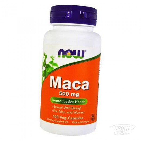 Мака , Maca 500 - 100 caps , NOW Foods (США ) 