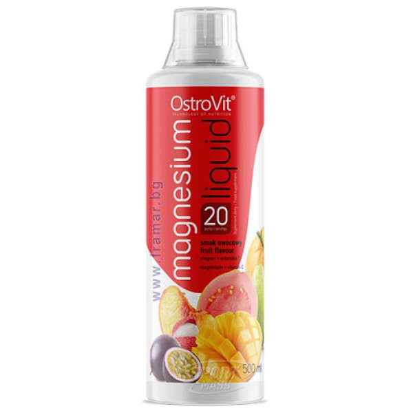 Магний , Magnesium - 500 ml , Ostrovit (Польша) 