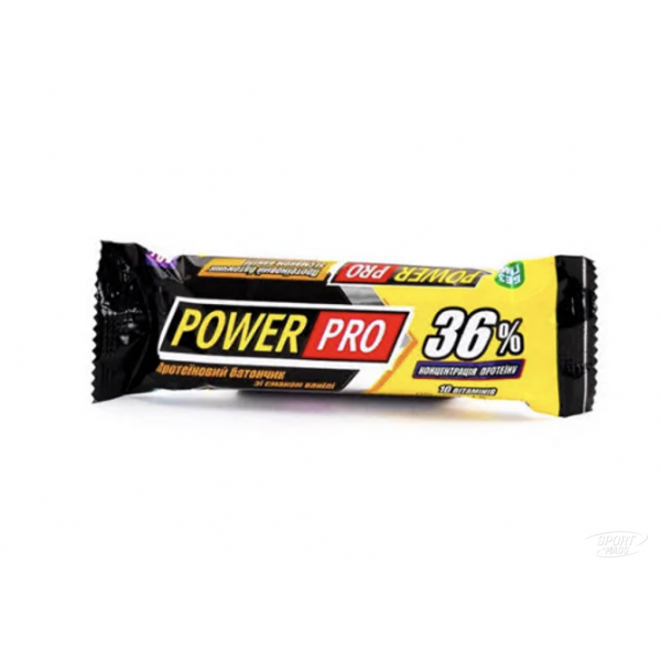 Батончик ваниль 36% - 60 g , Power Pro (Украина) 