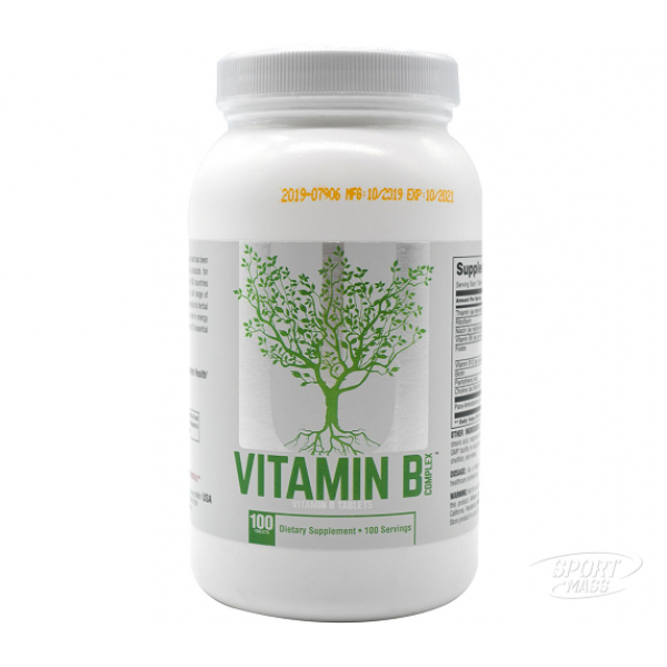 Витамин В-комплекс  , Vitamin B-Complex - 100 tab , Universal Nutrition (США ) 