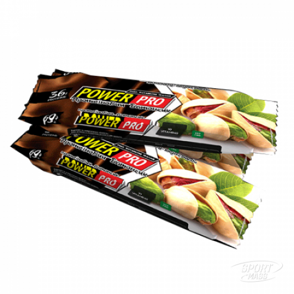 Батончик  , NUTELLA фісташкове праліне 36% - 60 g , Power Pro (Украина) 