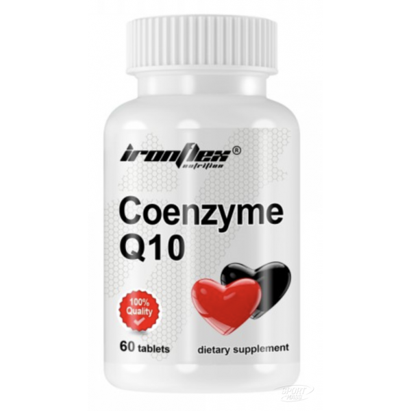 Коэнзим Q10 , Coenzyme Q10 30mg  - 60 tab , IronFlex (Польша) 