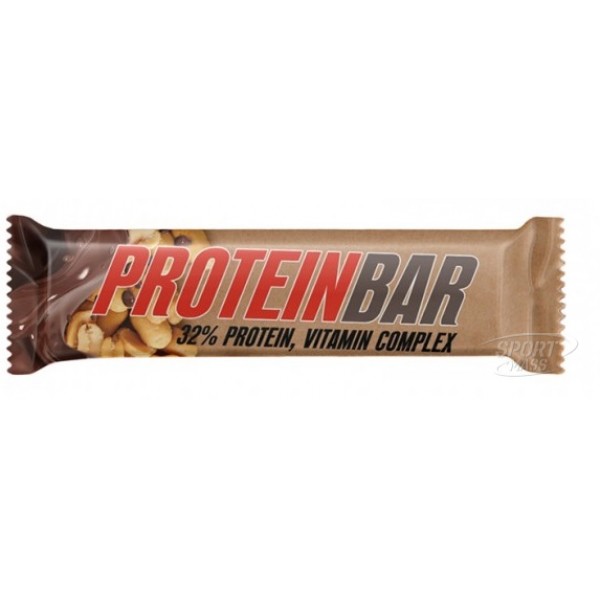 Батончик  , Protein Bar з арахісом та карамеллю - 60 g , Power Pro (Украина) 