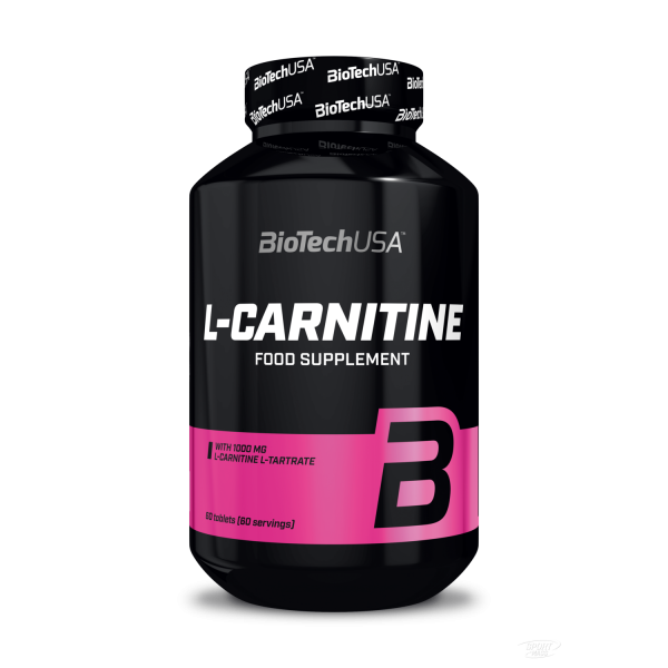 Жиросжигатель , L-CARNITINE 1000 mg - 60 tab , BioTech (USA) (CША) 