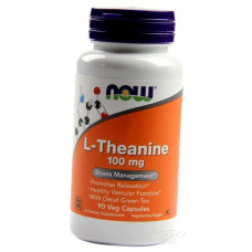 Л-тианин , L-Theanine 100 мг - 90 caps , NOW Foods (США ) Л-тианин , L-Theanine 100 мг - 90 caps , NOW Foods (США )